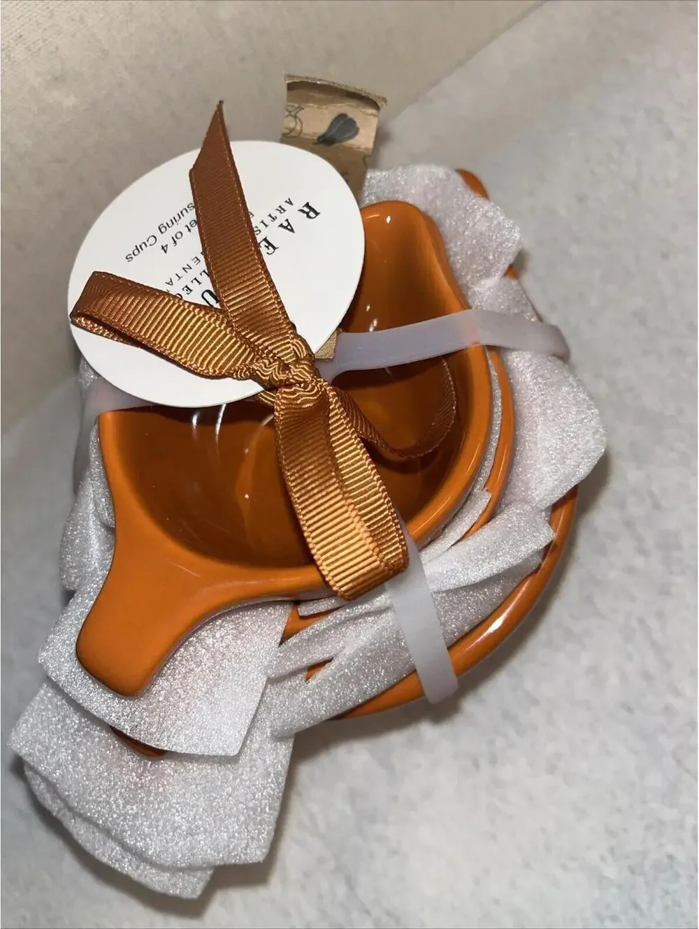 Rae Dunn Pumpkin Set of 4 Measuring Cups-1/4c, 1/2c, 1&1/2c & 1 cup
